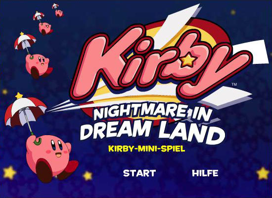 Kirby: Nightmare in Dream Land Kirby Mini-Game | Kirby Wiki | Fandom