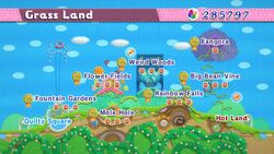 Kirby's Extra Epic Yarn - Gameplay Walkthrough Part 1 - Grass Land