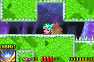 En Kirby: Pesadilla en Dream Land.