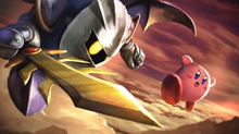 Kirby y Meta Knight Rivales