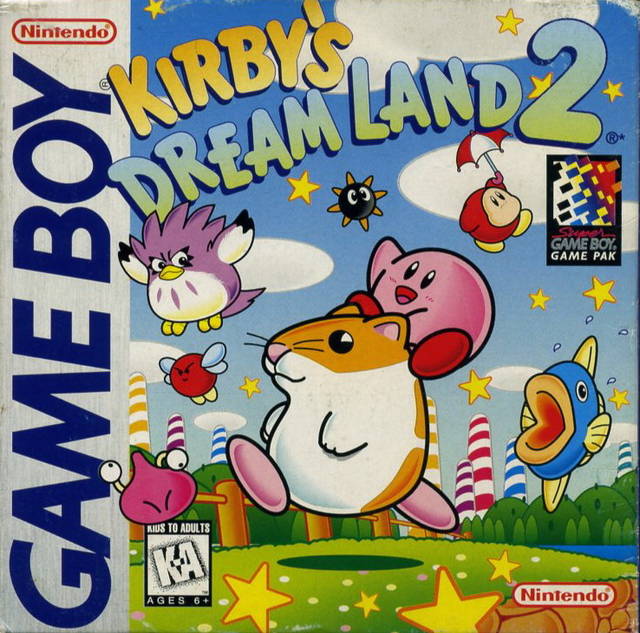 Kirby's Dream Land 2 -Part 1- [Grass Land] 