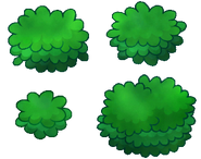 The second set of Whispy's bushes