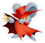 Daroach's sticker. Increases Electric Attack by 24.