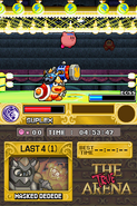Suplex Kirby battles Masked Dedede.