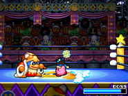 Babosín como un invitado en Kirby Super Star Ultra