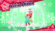 Adeleine & Ribbon's splash screen Kirby Star Allies