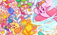 Artwork de la cuenta de Twitter de Kirby.