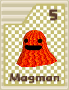 Magman en la enemy info de Kirby 64: The Crystal Shards.