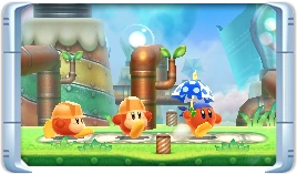 Waddle Dee amiibo (custom Parasol)