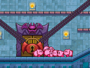Locked Door.png (13 KB) The Kirbys find Buzzybat's locked door. (Stage 9)