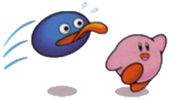 Gooey appreciation post. Everyone's favorite long-tongued blue goo-ball  source of Dark Matter that turned good! : r/Kirby