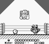 King Dedede's arena in the original Kirby's Dream Land.