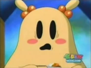 Honey has a fear of bugs when she notices it on stew