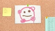 カービィの間で確認できたカービィのらくがき