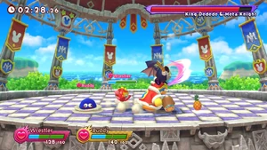 Imposter King Dedede runs with imposter Meta Knight.