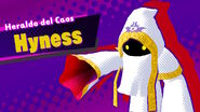 Presentación de Hyness en Kirby Star Allies.