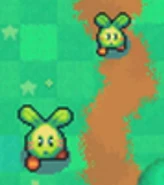 空中探検隊EOS 左の個体は、そのサイズからデラッポンとも