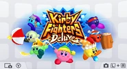 KirbyFightersDeluxeHomeScreen.png (120 KB) Home Menu diorama