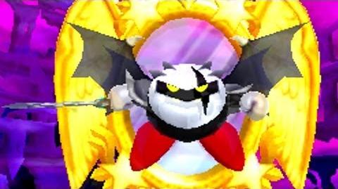 Kirby Triple Deluxe 3DS - Dark Meta Knight's Revenge Boss Battle HD