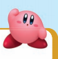 Kirby with arm or hand up