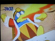 Dedede's reaction to the first sabotage