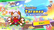 Taranza’s intro menu in Guest Star ???? Star Allies Go!