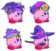 Artwork conceptual de Veneno en Kirby: Planet Robobot