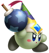 En Kirby Fighters Deluxe.