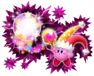 Artwork de Kirby Rayo mágico.