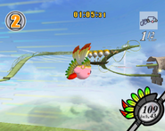 En Kirby Air Ride.