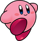 Artwork de Kirby en Kirby Super Star Ultra.