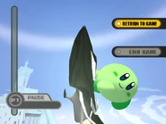 Kirby Verde en Kirby Air Ride.