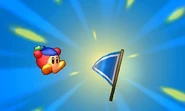 Bandana Waddle Dee gets a flag.
