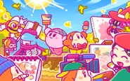 Artwork del Twitter de Kirby.