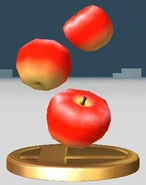 SSBB Trofeo Manzanas.jpg (12 kB) En Super Smash Bros. Brawl.