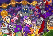 Kirby Twitter (cameo as a jack-o-lantern)