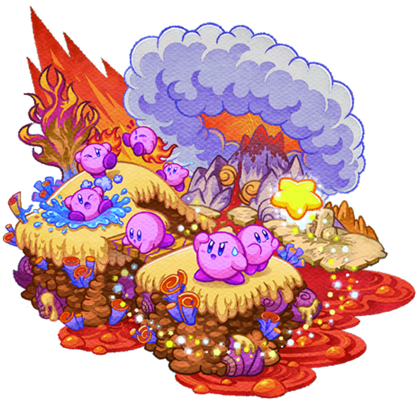 Volcano Fire - WiKirby: it's a wiki, about Kirby!