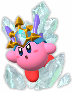 Kirby and the Forgotten Land (Blizzard Ice form)