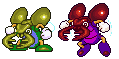 Kirby: Nightmare in Dream Land (alternate palettes)