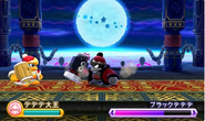 Black Dedede, Royal Road's second boss in Extra Mode, fights King Dedede