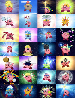 Kirby's 29 abilities