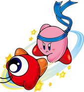 En Kirby: Pesadilla en Dream Land.