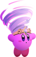 Kirby and the Forgotten Land (Tornado form; Treasure Road)