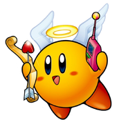 Yellow Kirby Amazing Mirror