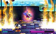 Galacta Knight summons lightning.