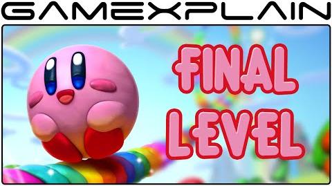 Kirby and the Rainbow Curse - Final Level, Final Boss Fight, Ending (1080p60fps) SPOILERS