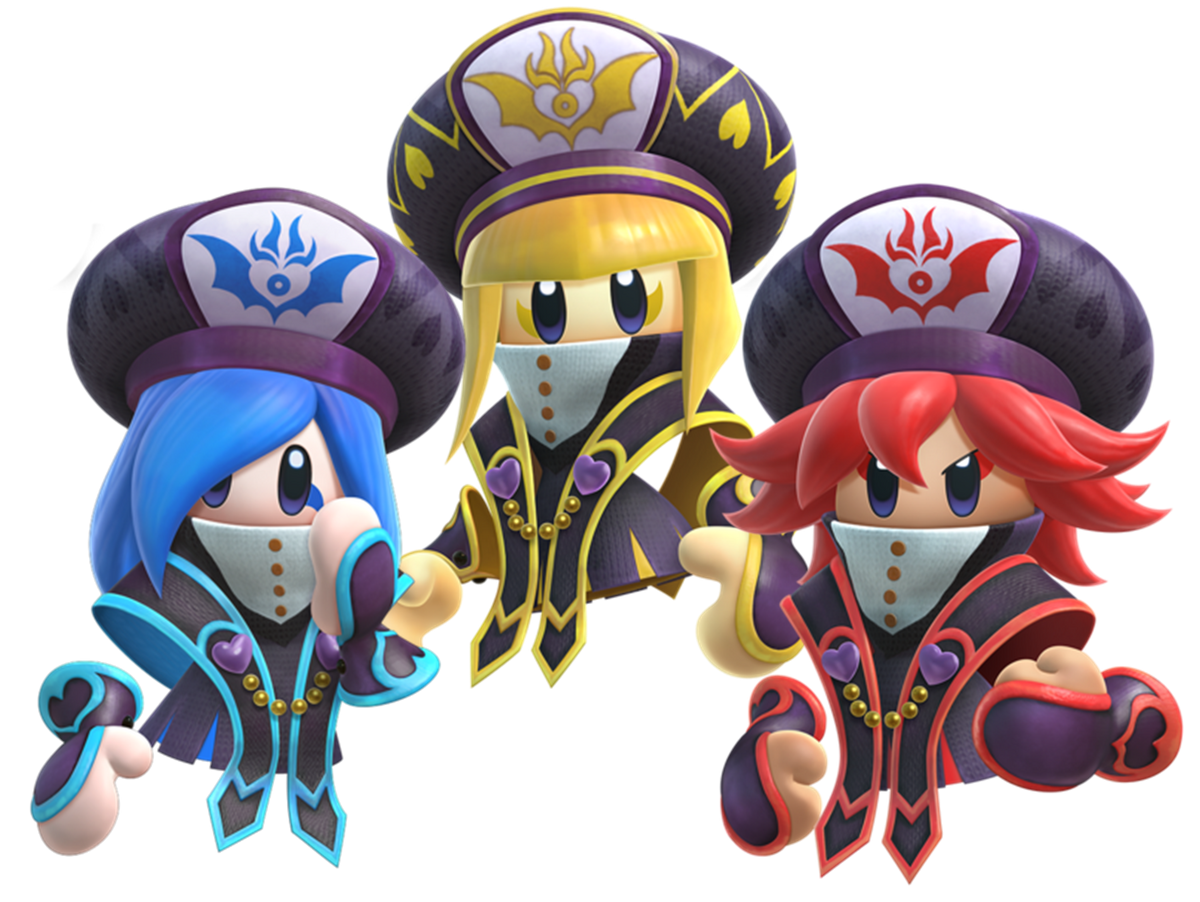The Three Mage-Sisters | Kirby Wiki | Fandom