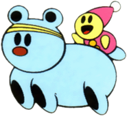 Kirby's Dream Land with Poppy Bros. Jr. (alternate coloration[citation needed])