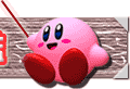 Kirby sitting