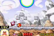 En Kirby: Pesadilla en Dream Land.